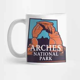 Utah Arches National Park US Treasure Mug